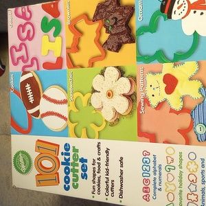 Cookie Cutters many designs and several different colors